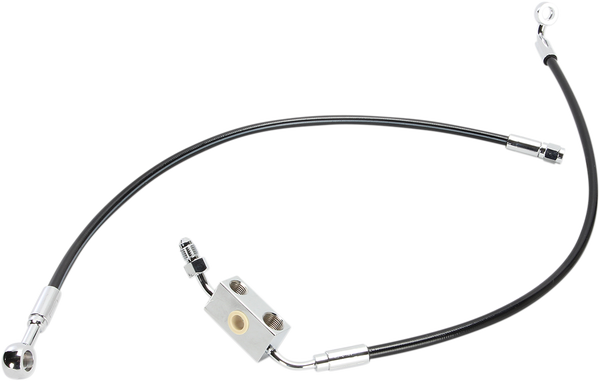 Extreme Response Front Dot Brake Line Kit For Abs Black, Chrome Standard, 1, nordicamoto.ro