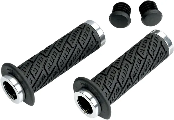 MOOSE RACING Lock-on Grips Black, 1, nordicamoto.ro