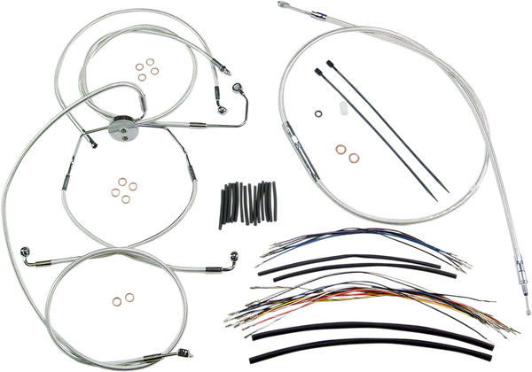 Sterling Chromite Ii® Designer Handlebar Installation Kit Silver, 1, nordicamoto.ro