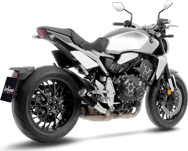 LeoVince LV Corsa S teljesen fekete, csúsztatható kipufogórendszer a Honda CB1000R Neo Sports Café modellhez, 2, nordicamoto.ro