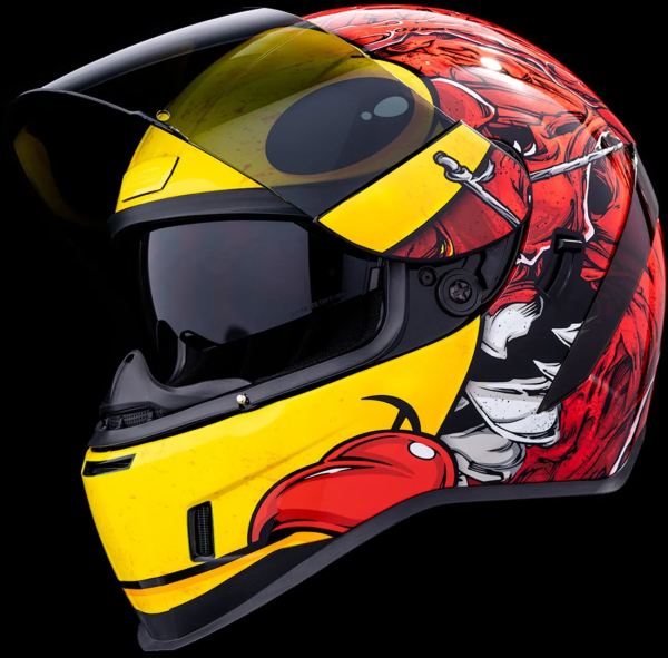 Icon Airform Brozak Mips® sárga/piros L méretű sisak, 5, nordicamoto.ro