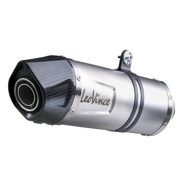 Lv One Evo Stainless Steel Slip-on Muffler Black, 3, nordicamoto.ro