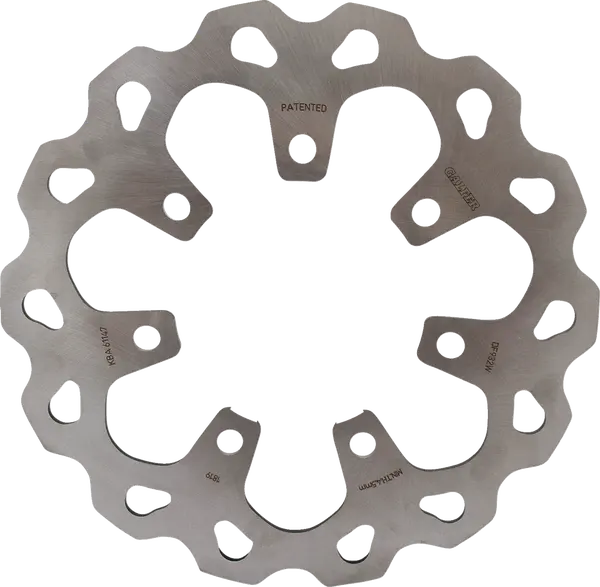 Wave Brake Rotors Silver, 1, nordicamoto.ro