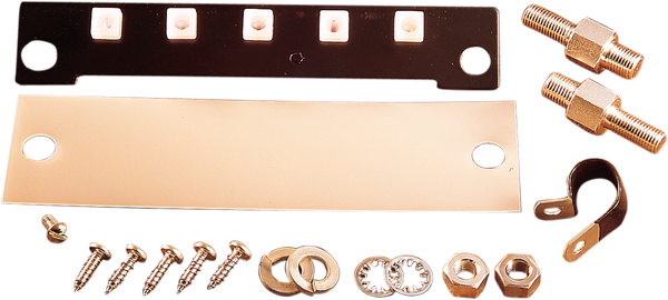Terminal Plate Black, 1, nordicamoto.ro