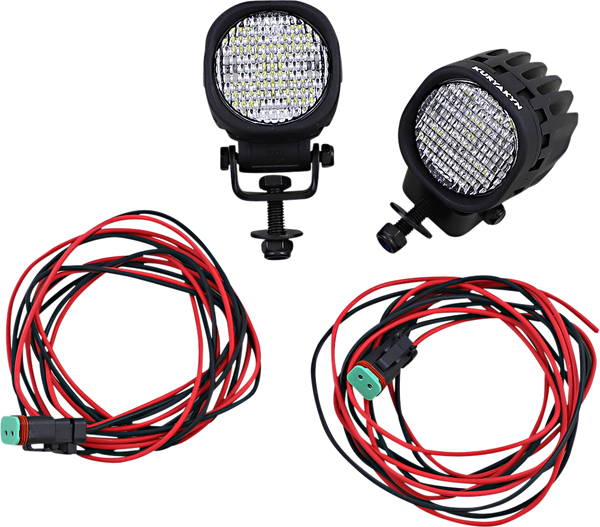 Lodestar High-output Driving Lights Black, 3, nordicamoto.ro