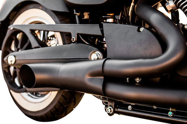 Hot Rod 2:1 Exhaust System Black, 1, nordicamoto.ro