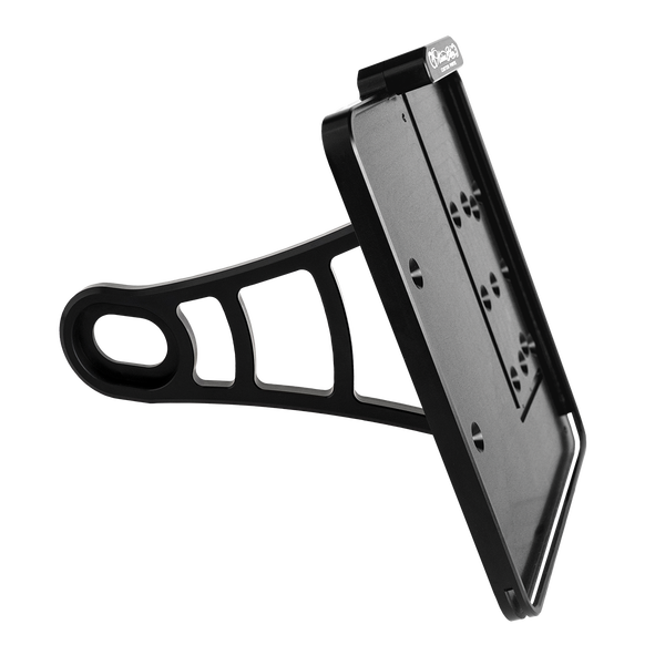 Side Mount License Plate Holder Black, 1, nordicamoto.ro