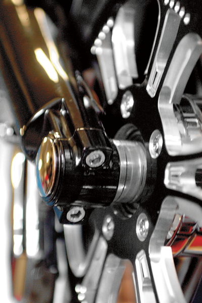 Lower Fork Leg/axle Caps Black, 2, nordicamoto.ro