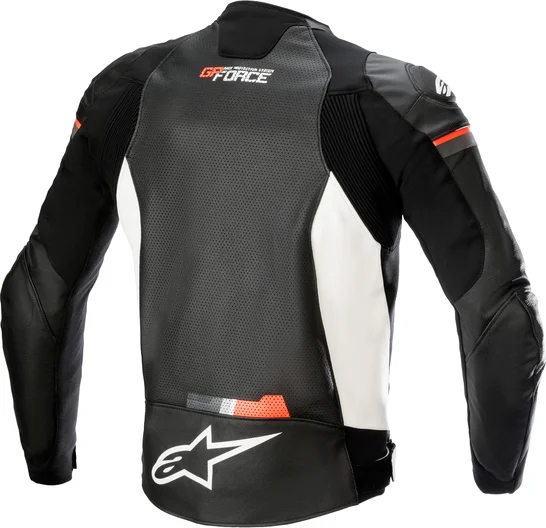 Geaca Moto Piele Alpinestars Gp Force Airflow Black/Red/White 60, 2, nordicamoto.ro