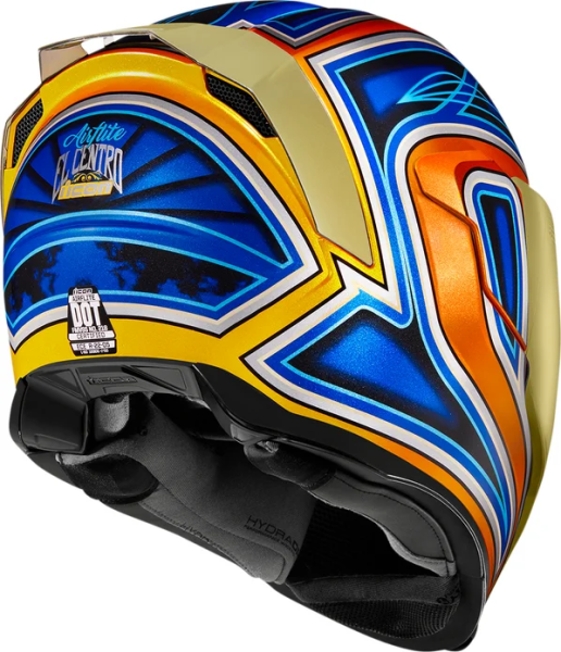 Casca Icon Airflite™ El Centro Blue/Multicolor S, 10, nordicamoto.ro