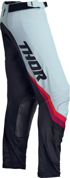 Thor Pulse REV női nadrág, fekete/menta, 5/6, 4, nordicamoto.ro