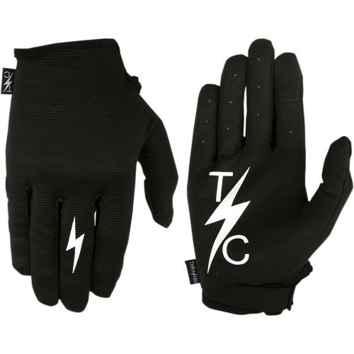 Thrashin Stealth V2 textilkesztyű – fekete/fehér, M-es méret, 1, nordicamoto.ro