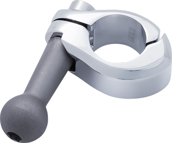 Aluminum Clamp Kit Silver, 2, nordicamoto.ro