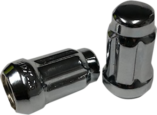Splined Lug Nut Silver, 1, nordicamoto.ro