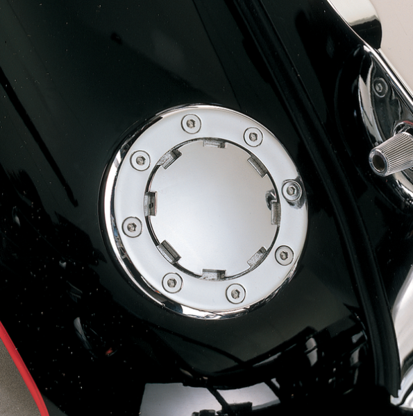 Flush-mount Gas Cap Chrome, 1, nordicamoto.ro