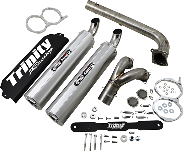 Stage 5 Dual Exhaust System Brushed, 1, nordicamoto.ro