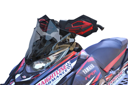 Powermadd Windshield 14" Yamaha SR Viper/Sidewinder/Arctic Cat ProCross/Climb, 1, nordicamoto.ro