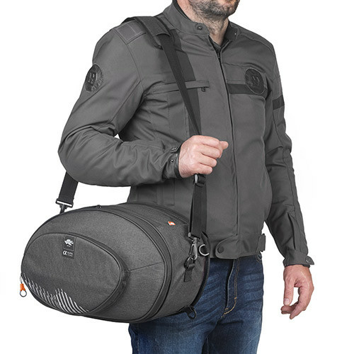 Kappa 17 / 30L szürke oldaltáskák, 1, nordicamoto.ro
