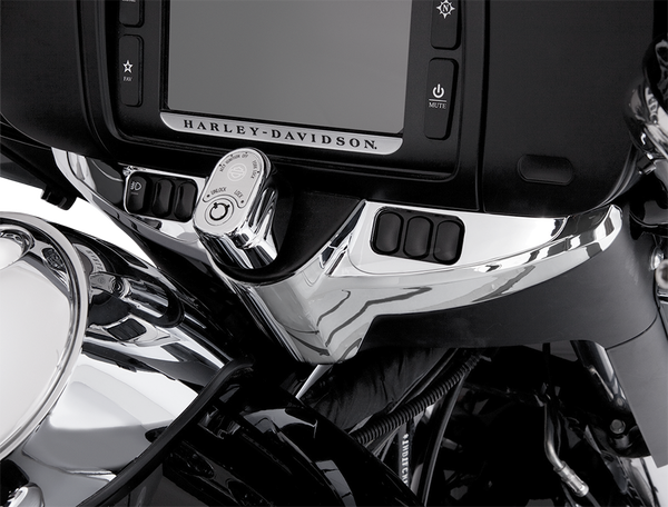 Chrome Ignition Switch Accent Chrome, 2, nordicamoto.ro