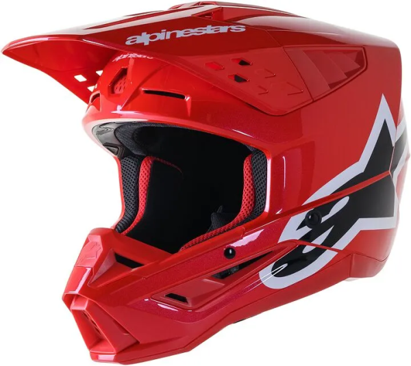 Alpinestars Supertech M5 Corp Red XS bukósisak XS méretben, 1, nordicamoto.ro