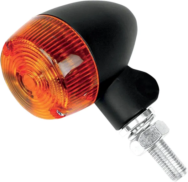 Aluminum Body Marker Lights Matte, Black, 1, nordicamoto.ro
