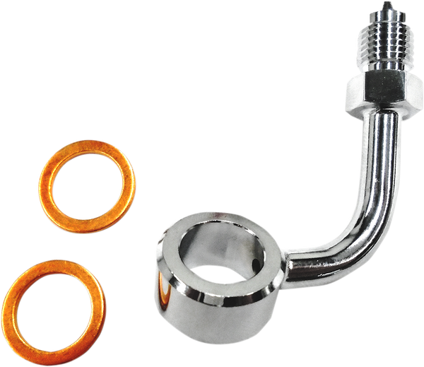 Trike Upper Brake Line Adapter Chrome, Sterling Chromite® Ii, 1, nordicamoto.ro