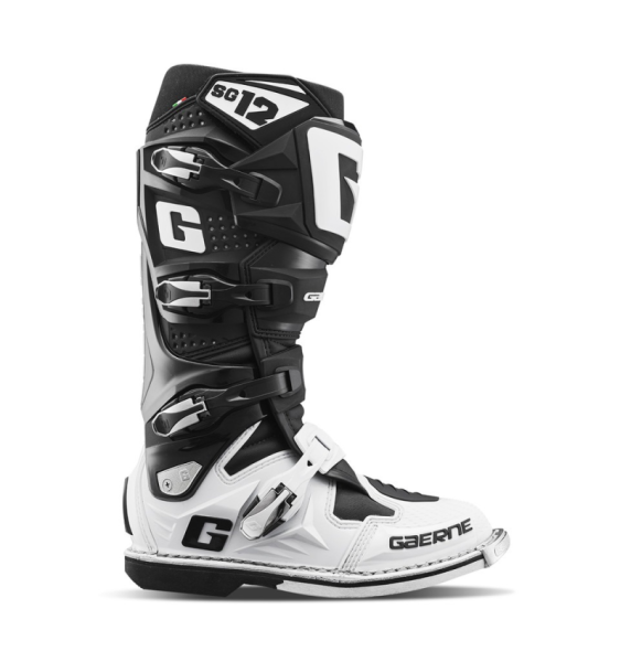 Gaerne SG 12 enduro csizma, fehér/fekete, 42-es méret, 5, nordicamoto.ro
