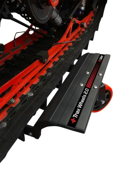Állítható Snowmobile Trax kerekek 2.0 fekete/piros kormányállványok, 4, nordicamoto.ro