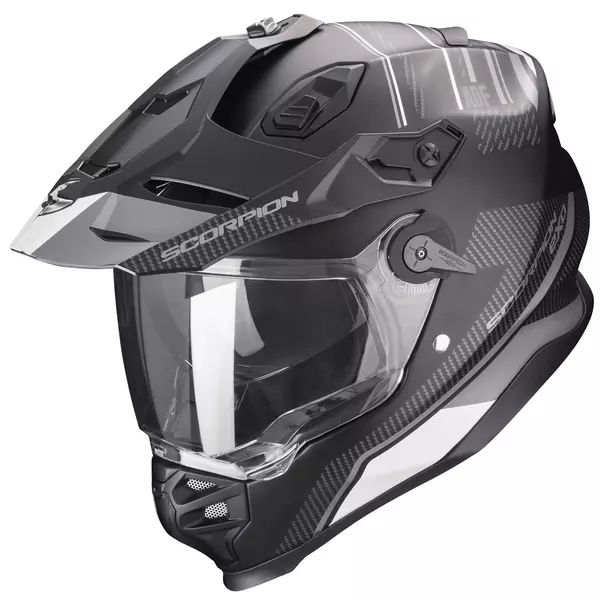 SCORPION ADF-9000 AIR DESERT enduro/adventure sisak, fehér/kék/piros, XXL, 2, nordicamoto.ro