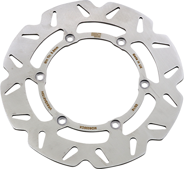 Cx Extreme Motocross Brake Rotors Silver, 1, nordicamoto.ro