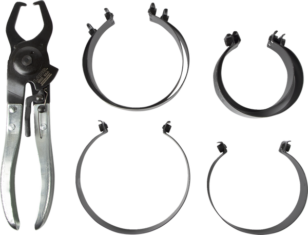 Piston Ring Compressor Set Black, 1, nordicamoto.ro