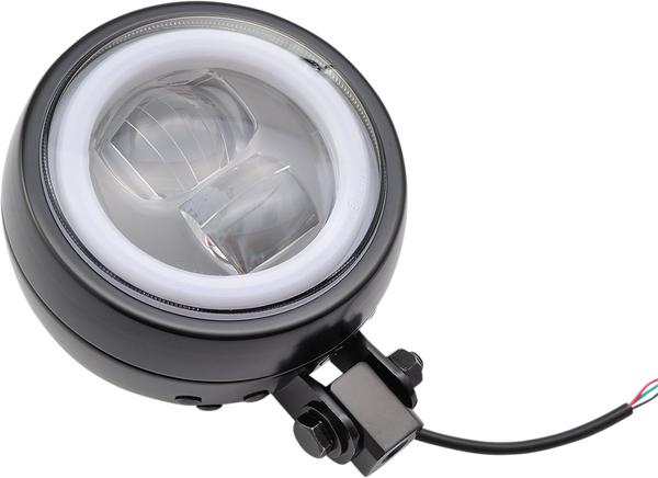 Headlight Capsule Black, 2, nordicamoto.ro