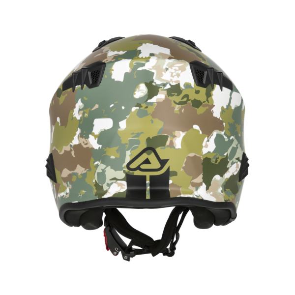 Casca Jet Acerbis Aria Sport zöld/barna M, 6, nordicamoto.ro