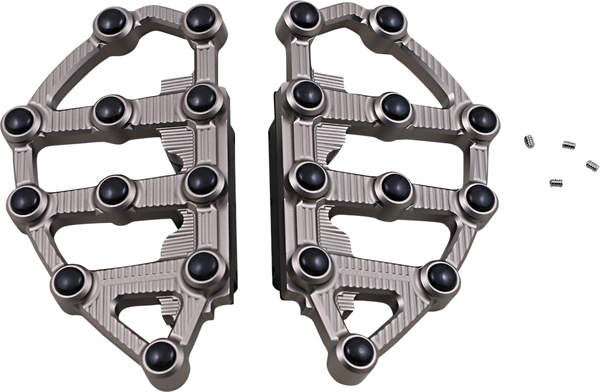 Mx Billet Floorboards Silver, 1, nordicamoto.ro