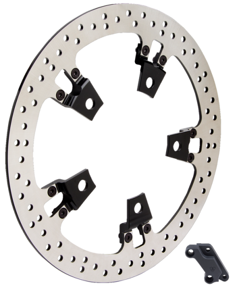 Big Brake Floating Rotor Kit Black, Silver, 2, nordicamoto.ro
