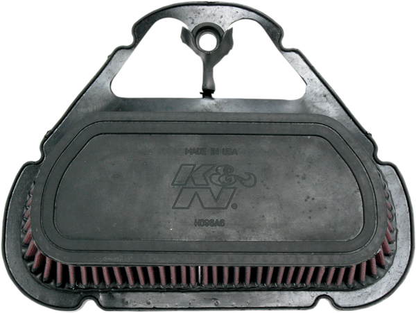 High Flow Air Filter Black, Silver, 1, nordicamoto.ro