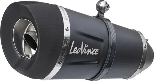 LeoVince Factory S Black Edition Slip-On kipufogórendszer Kawasaki-hoz, 1, nordicamoto.ro