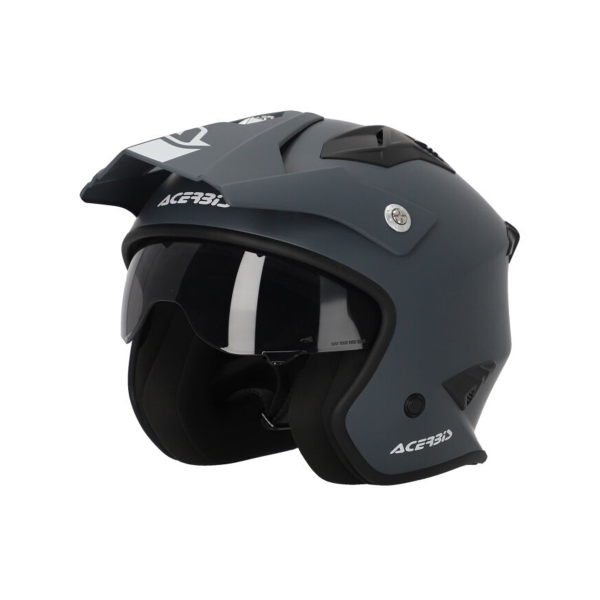 Acerbis Aria 22-06 Jet sisak, szürke, M, 6, nordicamoto.ro