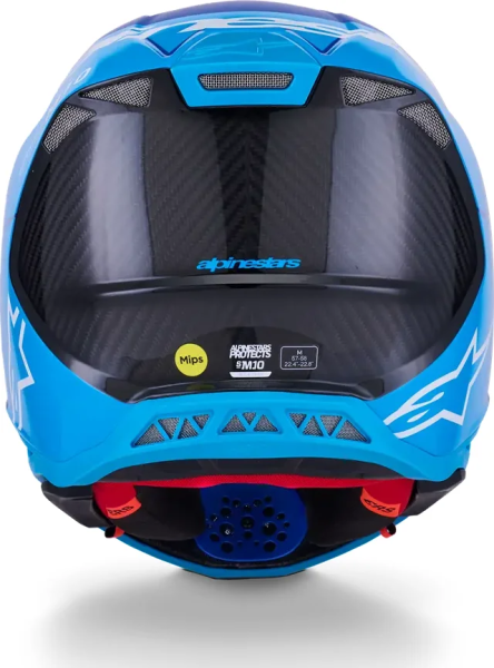 Alpinestars Supertech M10 Flood MIPS® sisak, kék, 2XL, 7, nordicamoto.ro