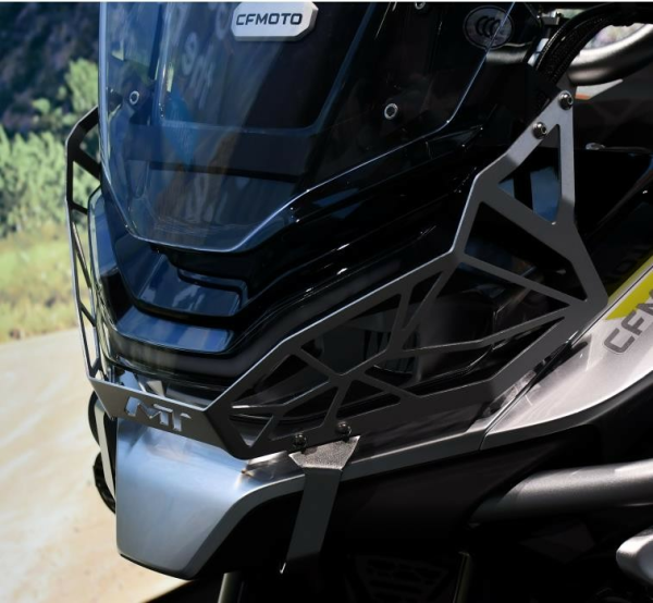 CFMOTO 800MT / 800MT ES MOTOROS FÉNYSZÓRÓVÉDELEM – FEKETE, 4, nordicamoto.ro
