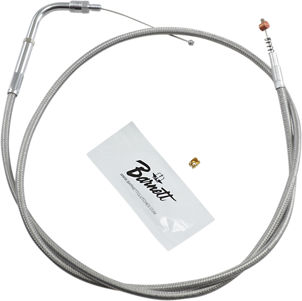 Stainless Steel Throttle/idle Cable Silver +152 mm (6''), 1, nordicamoto.ro