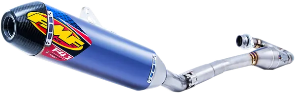 Factory 4.1 Rct Exhaust System Anodized, Blue, 1, nordicamoto.ro
