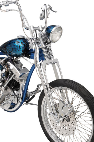 Custom Wide Springer Front Fork Chrome Standard, 2, nordicamoto.ro
