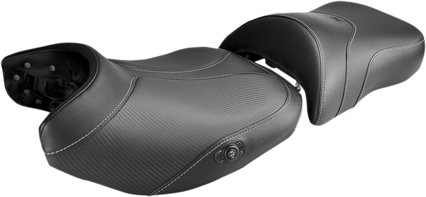 2-up|2pc Heated Seat Adventure Tour Low Heated Front|rear Saddlehyde|saddlegel Carbon Look Black, 3, nordicamoto.ro