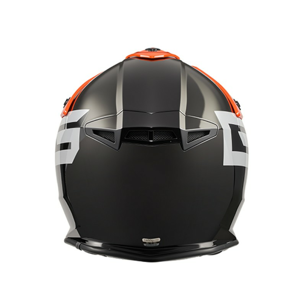 CFMOTO H325 MX / ENDURO motoros sisak – fehér / narancssárga, 5, nordicamoto.ro