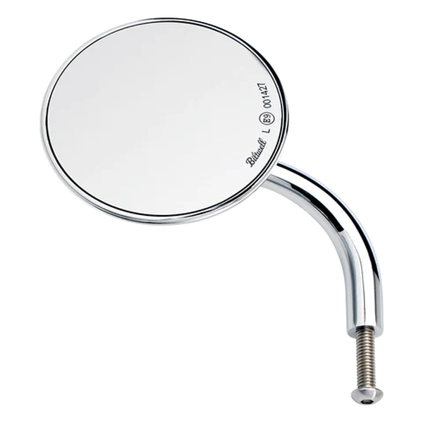 Utility Mirror Round Short Arm Chrome Plated, 1, nordicamoto.ro