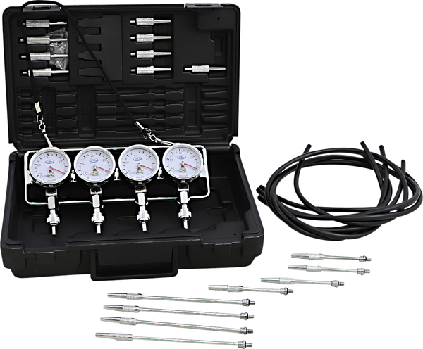 Vacuum Gauges Black, Silver, Chrome, 2, nordicamoto.ro