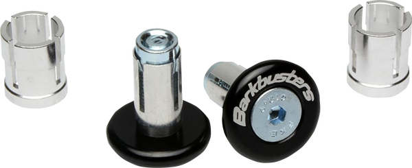 Bar End Plug Black, 2, nordicamoto.ro