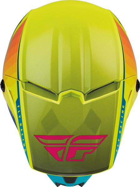 Casca Fly ECE Kinetic Drift kék/sárga/szénszürke S méretű bukósisak, 2, nordicamoto.ro