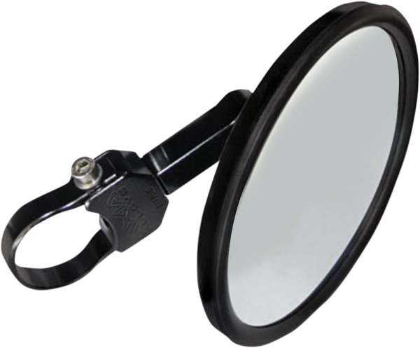 Mirror Round 127mm Black Black, 1, nordicamoto.ro